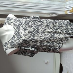 FREE PEOPLE WE THE FREE Boho Cold Shoulder Ikat Print Top  Black Bundle Tank Top